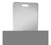 Titanium Cutting Board, Vegetable Chopping Mat, Compact and Lightweight Copping Pad, Double Sided Small Hangable Meat and Fruit Board for Kitchen, Picnic, Wedding, Outdoor, Rv, Camping, Housewarming