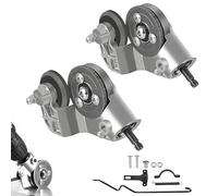 Titanium Drill Nibbler Sheet Metal Cutting Tool, Sheet Metal Cutter Drill Attachment for Drill, Aluminum, Steel, Copper, Iron (2Pcs)