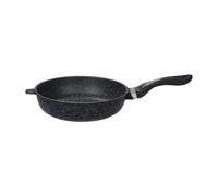 TITANIUM GRANIT Poêle Haute Fonte Aluminium Revêtue Aspect Pierre GSW D28 cm SC