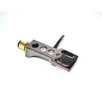 Titanium plaqué Boitier Cartouche Support avec or connecteurs pour vestax pdx 2000 MK2, PDX 2300 MK2, PDX A2S, PDX d3, PDT 5000, PDX 8000, PDX A2, Pvt E2, qfo PLATINE bras de lecture