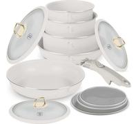 Titanium Pot Set 12 Elem. Berlinger Haus Bh-8247 Sahara Lumarko !