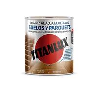 Titanlux Vernis à l'eau pour sols en bois, brillant incolore 0,75 l