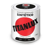 Titanlux Vernis à ongles synthétique noir mat 250ml