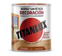 TITANLUX - Vernis synthétique brillant décoration palissandre 250ml titanlux m10100614 - EDM 25789
