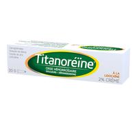 Titanoréïne À La Lido 2% Crème Rectale Tube 20g