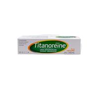Titanoréïne à la Lidocaïne 2% Crise hémorroïdaire Crème Tube de 20g