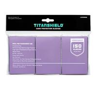 TitanShield 150 Pochettes de protection pour cartes à collectionner de taille standard pour Magic The Gathering MTG, collection baseball, Dropmix (Lavande)