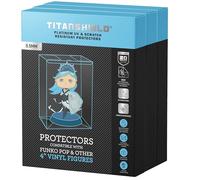 TitanShield Coque de Protection Anti-Pop en Platine 0,5 mm résistante aux UV et aux Rayures Compatible avec Funko - Figurines en Vinyle de 10,2 cm (60)