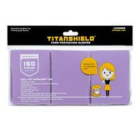 TitanShield Lot de 150 pochettes de protection pour cartes à collectionner Yu-Gi-Oh, Cardfight!! Vanguard et plus encore (Lavande)