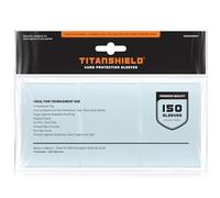 TitanShield Lot de 150 pochettes pour cartes de jeu de société de taille européenne