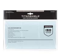 TitanShield Lot de 150 pochettes transparentes pour cartes de tarot 70 x 120 mm