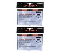 TitanShield Lot de 400 pochettes intérieures transparentes pour cartes Pokémon MTG Magic The Gathering Lorcana 60 microns