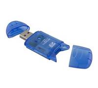 Esperanza Lecteur de carte SDHC avec carte mémoire TA101B USB 2.0 Bleu
