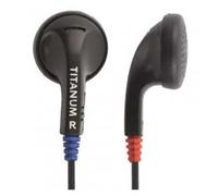 Titanum TH102 - Ecouteurs - embout auriculaire - filaire - jack 3,5mm - noir