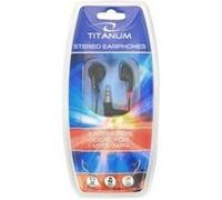 Titanum TH102 - Écouteurs - embout auriculaire - filaire - jack 3,5mm - noir Noir G