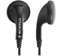 Titanum TH108K - Écouteurs - embout auriculaire - filaire - jack 3,5mm - noir Noir G