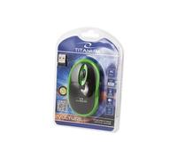 Titanum VULTURE - Souris - optique - 3 boutons - sans fil - 2.4 GHz - récepteur sans fil USB - vert
