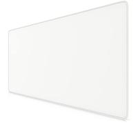 TITANWOLF - Tapis de Souris Gamer 900x400mm, sous-Main Bureau, Table, Taille Large XXL, Base antidérapante, Précision, Vitesse et Confort, pour Tous Types de Souris et Clavier Blanc