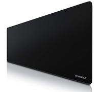 TITANWOLF - Tapis de Souris Gaming XXL 1200x400mm - Tapis de Table Surdimensionné Extra Grand XXXL - pour précision et rapidité - pour Souris et Clavier Roccat Razer Logitech - Noir