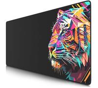 TITANWOLF - Tapis de Souris Gaming XXL 900x400mm, Mouse pad mat, sous-main Bureau Gamer Extra Large en Tissu, Base antidérapante, Haute précision et vitesse, pour souris claviers Roccat Razer Logitech
