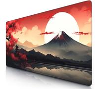 TITANWOLF Tapis de Souris Gaming XXL 900x400mm, Mouse Pad Mat, sous-Main Bureau Gamer Extra Large en Tissu, Base antidérapante, Haute précision et Vitesse, pour Souris claviers Roccat Razer Logitech