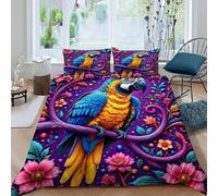 TiTCiveR Planète nébuleuse Housse De Couette Kids Thèmes animaliers Faune Sauvage Parure De Lit King(220x240cm) Parure Décor De Thèmes animaliers Faune Sauvage avec 2 Taie d'oreiller