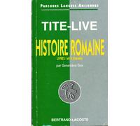 Tite-Live, "Histoire Romaine", I-Ii
