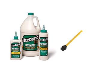 Titebond Ultimate III 2 x 946 ml Bouteille de Colle à Bois Étanche, PVA, Liquide, Waterproof, Forte, pour Bois, Intérieur et Extérieur