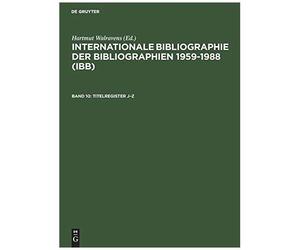 Titelregister J-Z