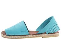 Titi Couture , Plateforme Plate Femme - Bleu - Bleu (Atlantic Blue Atlantic Blue), 38 EU EU