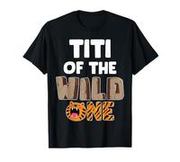 Titi Of The Wild One Fête d'anniversaire sur le thème du zoo T-Shirt