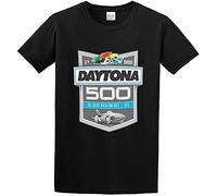 titian Gaowee 57Th Annual Daytona 500 The Great American Race 2015 Logo Short Sleeve Mens Shirt Black XL