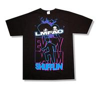 titian LMFAO Shufflin' Blue T Shirt Every Day Black M