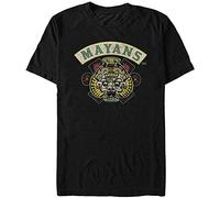 titian Mayans MC Vintage Ancient Symbol Mens Graphic T Shirt Funny Vintage Gift for Men Black XL