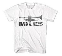 titian Miles Davis T Shirt Jazz Colours Sizes Black XL