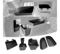 Titibett Lot de 5 organiseurs de coffre pour Toyota 4Runner 2010 à 2024 à 5 places, 2e rangée, sans perçage, compatible avec les accessoires 4Runner (hétéro+caché+suspension+paire)