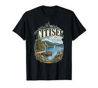 Titisee Schwarzwald Vintage See Wanderurlaub Forêt Noire T-Shirt