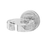 Title 1: Support de sèche-Cheveux - sans perçage | Support de sèche-Cheveux - Organisateur d'outils de coiffage Mural - Ventouse Support Mural pour Salle de Bain Rangement Blanc Universel