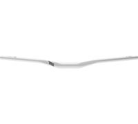 Title MTB Form 25 mm 31.8 guidon relevé en aluminium gris