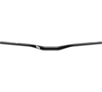 Title MTB Form 25 mm 31.8 guidon relevé en aluminium noir