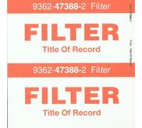 Title of Record by Filter (1999) Audio CD