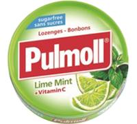 Title Pulmoll Bonbons Lime Mint + Vitamine C Sans Sucre 45g