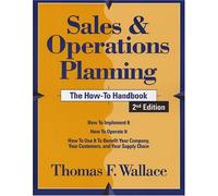 Title: Sales Operations Planning The Howto Handbook 2nd