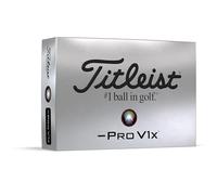 Titleist 2019 Pro V1X WHT Left Dash Bille de Golf pour Homme Blanc Taille Unique