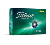 Titleist AVX 2024 Balles De Golf 12 Pièces Jaunes