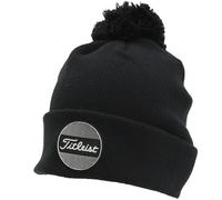 Titleist Bonnet à pompon Golf Boardwalk, noir, Taille unique
