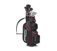 Titleist Cart 14 StaDry Black/Black/Red Sac de chariot de golf