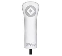 Titleist Frost Out Couvre-Chef de Parcours en Cuir, Blanc/Gris