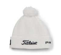 Titleist Pompon Tour Bonnet, Blanc/Noir, Taille Unique Mixte