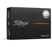 Titleist Pro V1 2025 White Enhanced Alignment 12 Balles de golf